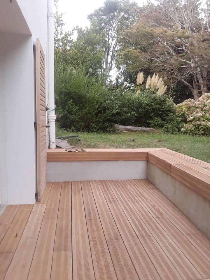 Terrasse en bois sur mesure Landes
